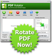 permanently rotate pdf pages